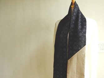夏の古布スカーフ（参・夏大島・絽）の画像