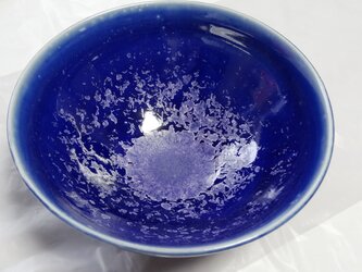 ジオプサイド　結晶釉　天目形（なり）茶碗 　Ⅰの画像