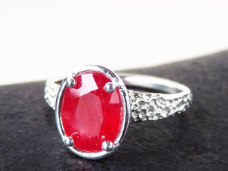サファイア リング / Red Sapphire Ringの画像