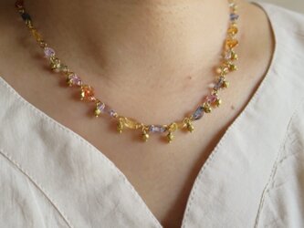 Ｋ18　Multi Sapphire　Necklaceの画像