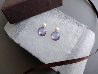 【New】2way  pearl ＋ glass - crocusの画像
