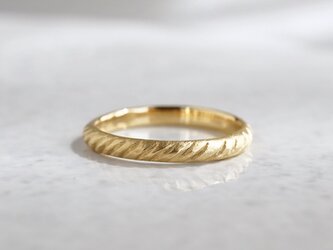 K18 Carved ring [R083K18]の画像