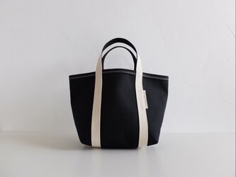 tote bag S size クロ（ハリのある帆布）の画像
