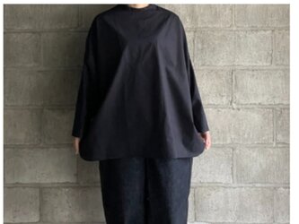 pulloverv(black)の画像