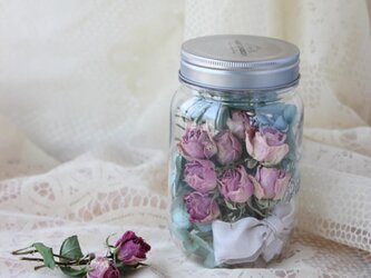 Driedflower pot（rose)の画像
