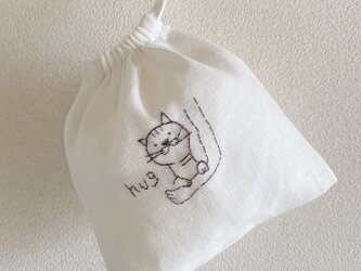 おさんぽ巾着ミニ　hugの画像