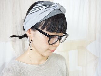 patchwork turban (cotton mix 21ss-i)の画像