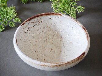 楕円鉢　梅花皮（かひらぎ）の画像