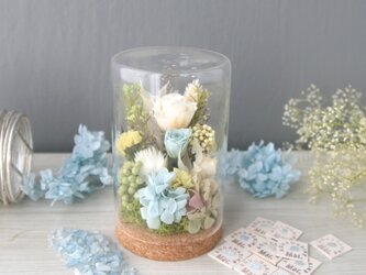 3月生まれの方へ　誕生月の天然石 flower bottle　-AQUAMARINE-の画像