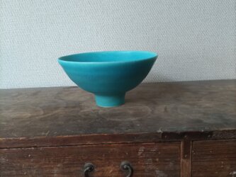 トルコ青　鉢の画像