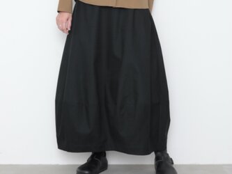 balloon skirt / black　スカート丈 86cmの画像