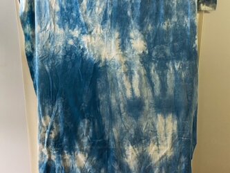 藍：叢雲染めマルチカバーNo,1の画像