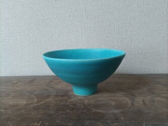 トルコ青　鉢の画像