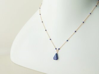ラピスラズリネックレス(14kgf)の画像