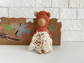 ビンテージ風テディベア③の画像