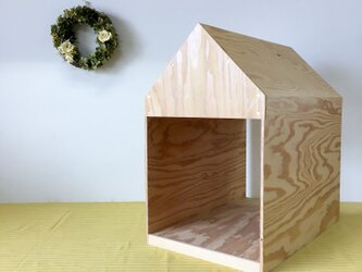 おもち様オーダー品  ペットハウス　木製　室内用　カスタムオーダーの画像