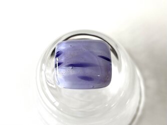 とんぼ玉＊マーブル模様の帯留めの画像