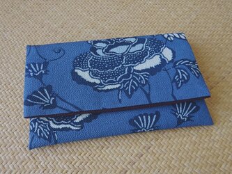 琉球藍型のお懐紙入れ（弐）の画像