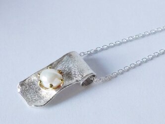 1点物★baroque pearl　necklace(sv)の画像