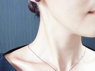 【単品】ブラックフォーマルのアクセサリー ピアス／イヤリング／ネックレスの画像