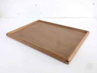 トレイ　お盆　お膳　大きなサイズ　シンプルなデザイン　チェリーの画像