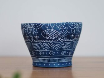 青いそばちょこ３の画像