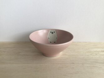 小さめ茶碗(ピンク）の画像
