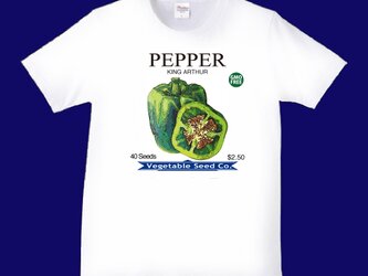 Tシャツ　PEPPER(ピーマン）の画像