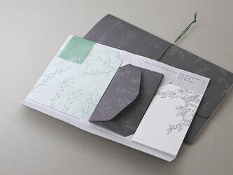 山野草のミニレター&カードセット＊004の画像