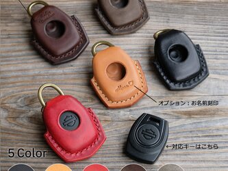 ハーレーダビッドソン キーフォブ(セキュリティキー、キーレス、スマートキー)用カバー：スタンダードカラーの画像