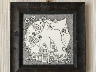 夜の花の街2 原画の画像