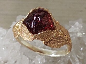 木苺の指輪＊ｽﾍﾟｻﾙﾃｲﾝ 925/K18gp ringの画像