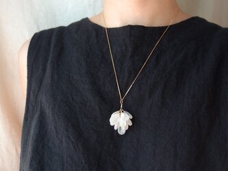 【K14gf】White Moonstone／ホワイトムーンストーン・ネックレスチャーム Large