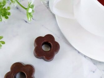 お花のチョコレート型（22）　シリコン型　シリコンモールド　お菓子　手作り　プレゼントの画像