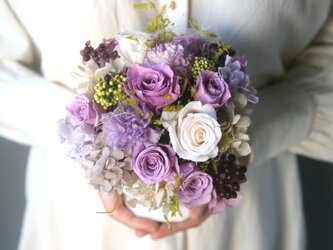 Purple Rose Arrangement (L)の画像