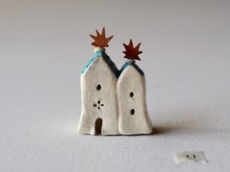リングホルダー　青い屋根の星のおうち　11の画像