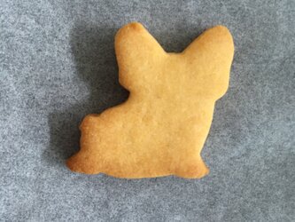 フレンチブルドッグ　2　クッキー　型の画像