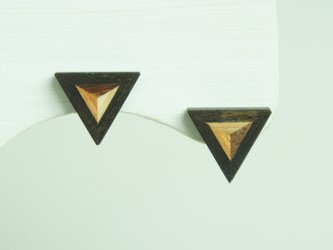 【新作】FOSSIL SERIES　トライアングルピアスの画像