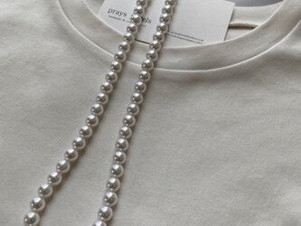Pearls Matinee Necklaces 8ｍｍ パールマチネー60ｃｍ　ミディアムロングの画像