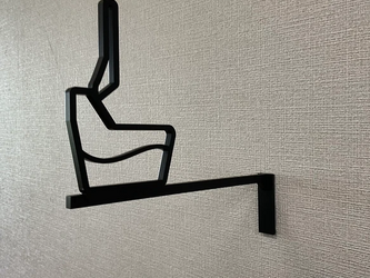 トイレサイン ウォシュレットの画像