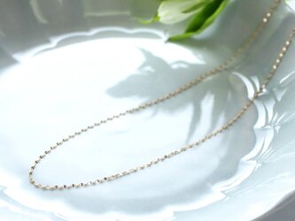 [Sot to] K18YG 華やかチェーンネックレスの画像