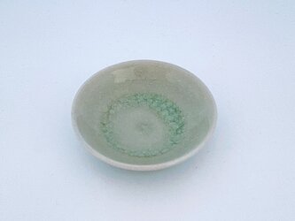 りんご灰釉　手塩皿の画像