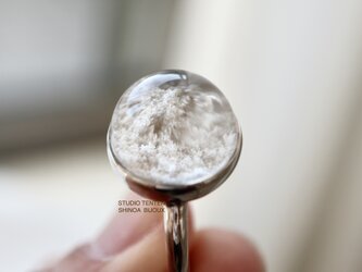 K10WG[earth garden quartz]ringの画像