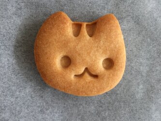 とら猫　クッキー　型の画像