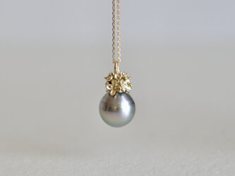 1点もの　K18ネックレス　金木犀の香Cの画像