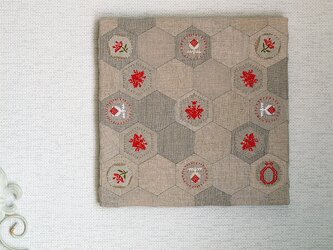 hexagon*ファブリックパネル*beeの画像