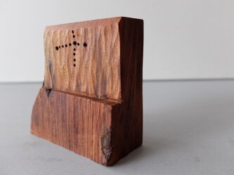 屋久杉の一輪挿し（L）の画像