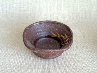金銀祭草紋鉢(四方足付b）の画像