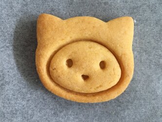 シャム猫　クッキー　型の画像