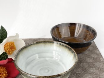 色違いの小鉢ペア　　　【手仕事　民芸　和　陶器】の画像